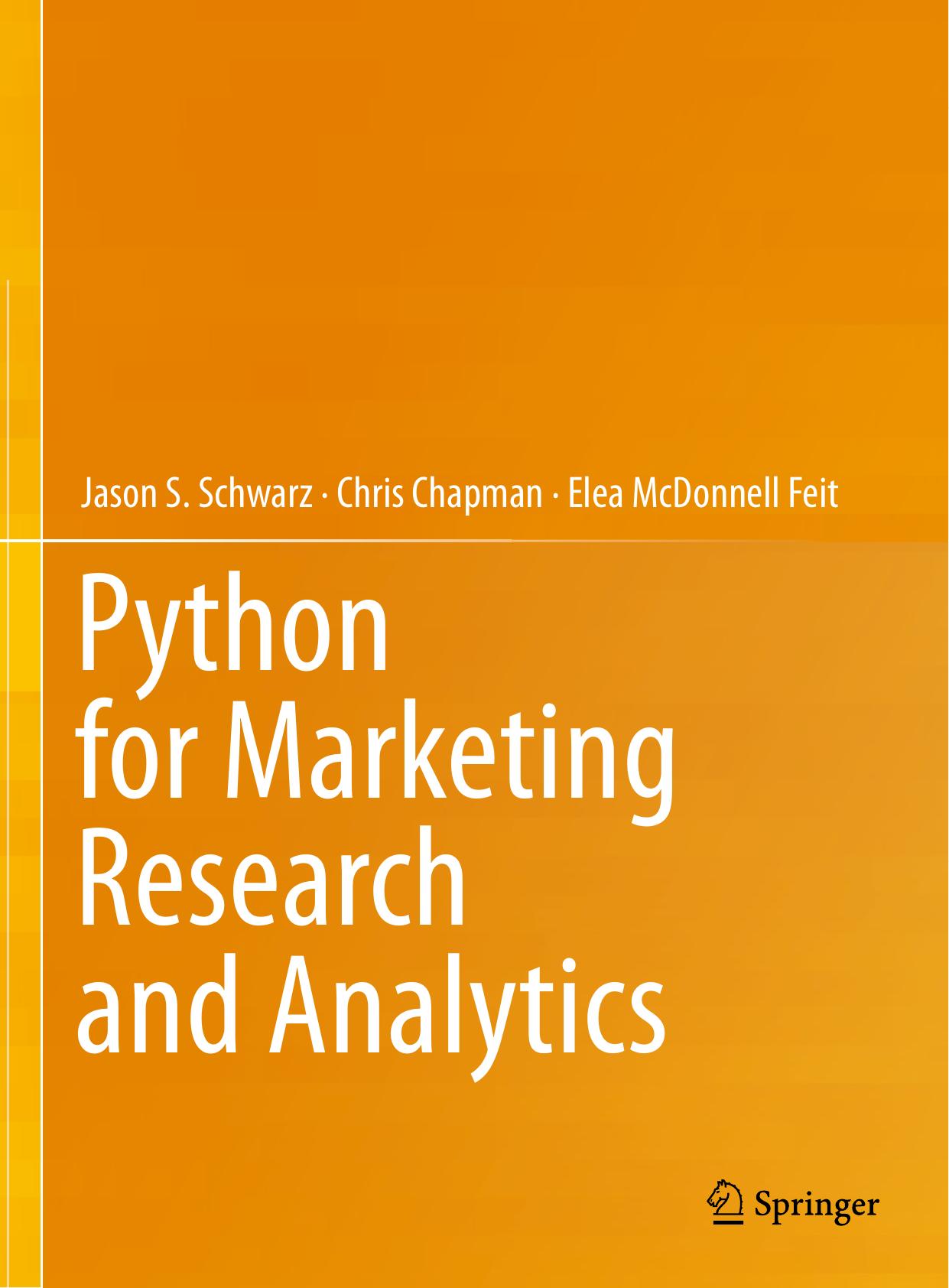 Python for Marketing Research and Analytics