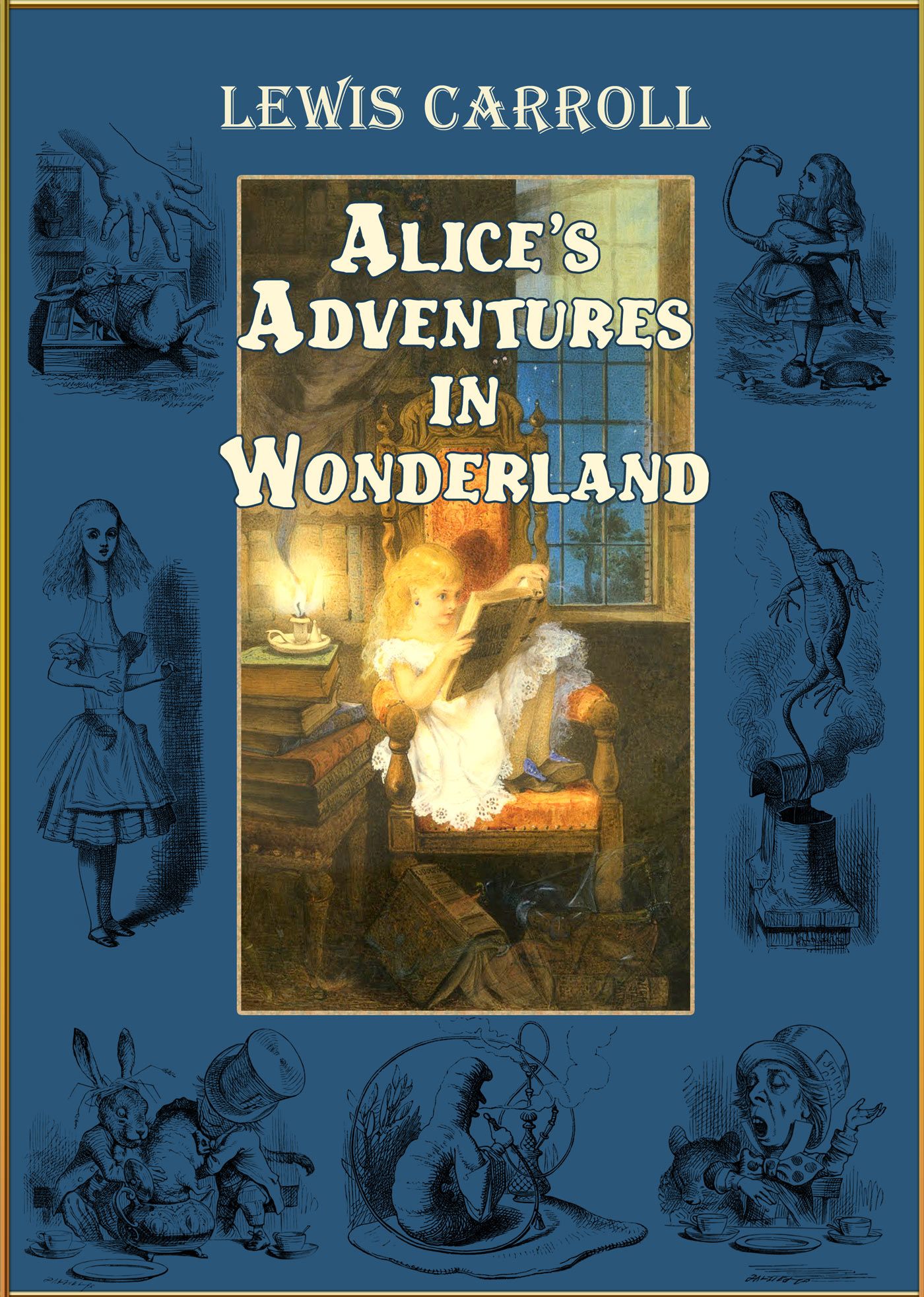 Alice in Wonderland (Illustrated) (Fairy eBooks)