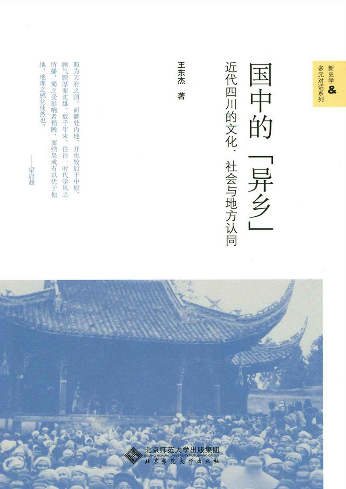 国中的 异乡:近代四川的文化、社会与地方认同 (新史学&多元对话系列)