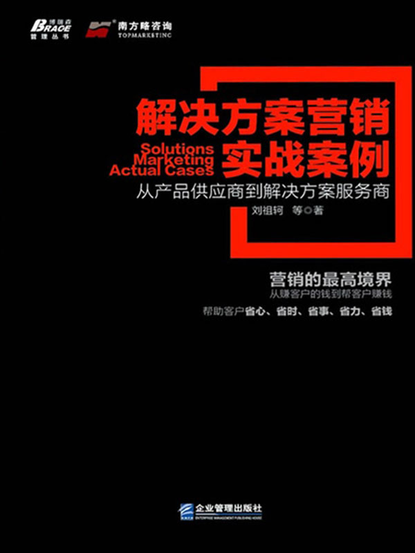 解决方案营销实战案例:从产品供应商到解决方案服务商 (博瑞森管理丛书)