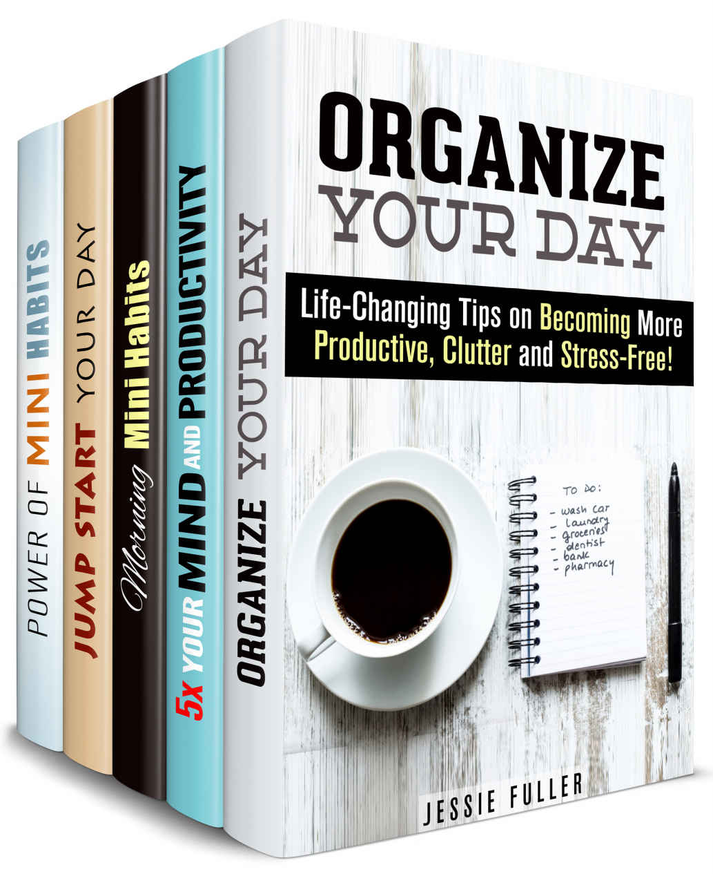 Increase Productivity Box Set (5 in 1): Organize Your Day, Boost Reading Speed, Supercharge Your Day and Much More for You (Time Management & Procrastination)