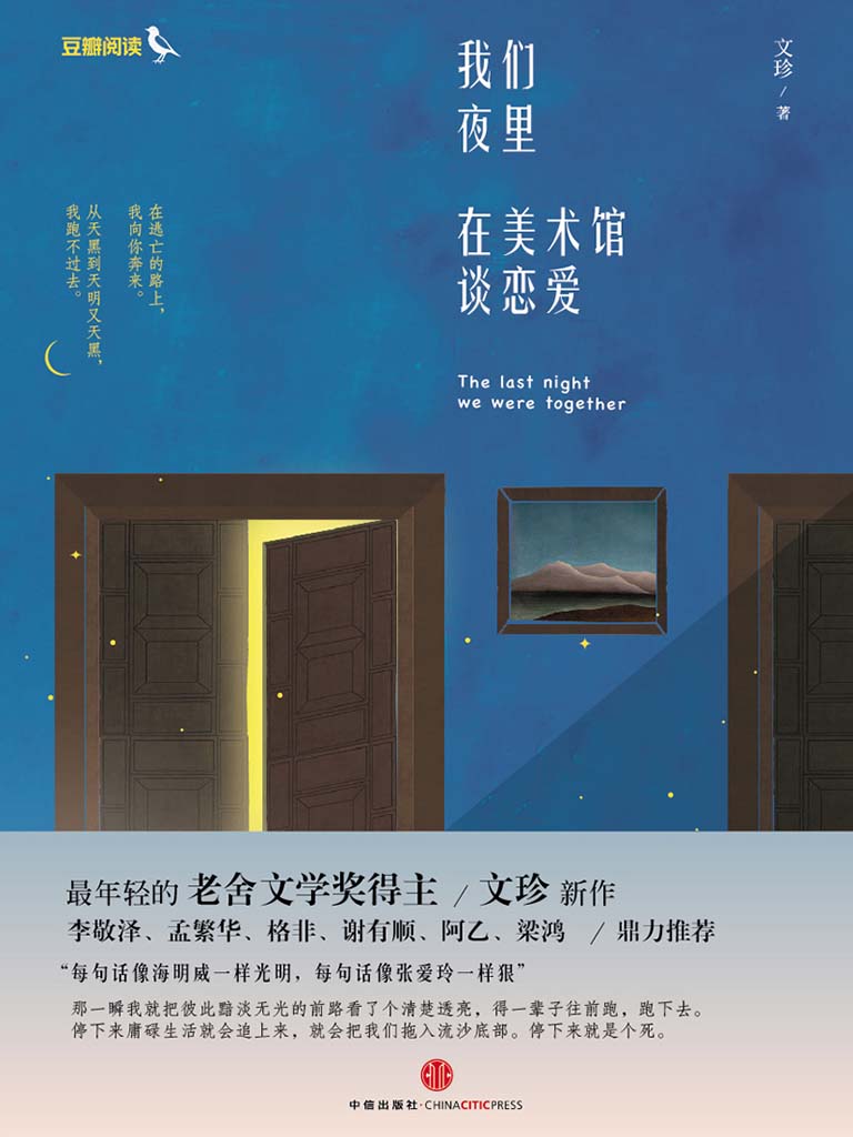 我们夜里在美术馆谈恋爱（入选2014年华语文学传媒大奖）