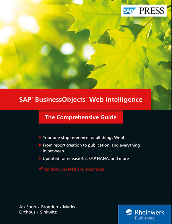 SAP BusinessObjects Web Intelligence