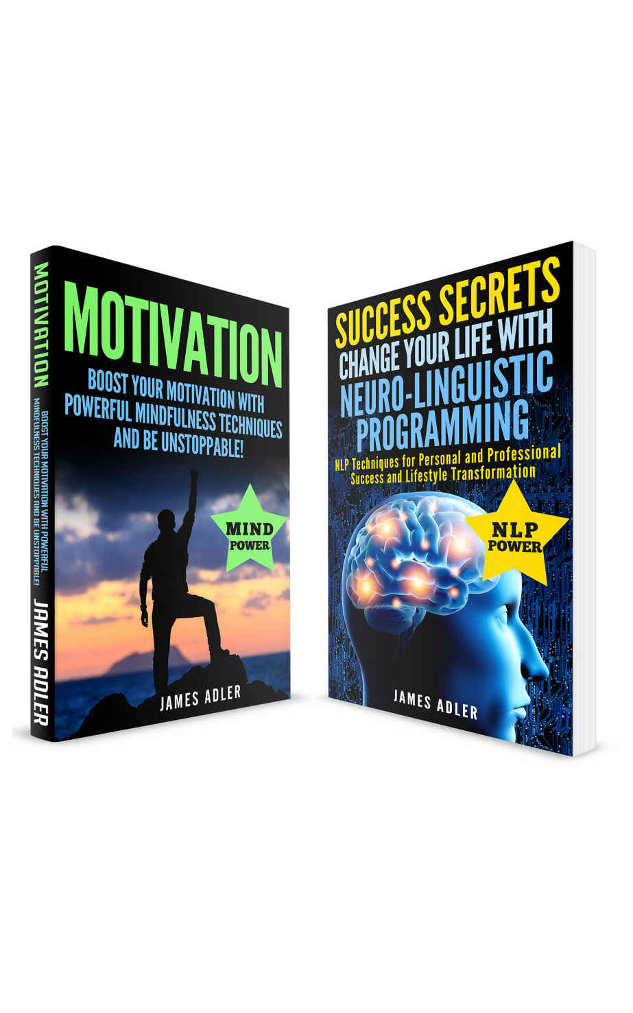 Motivational Books: 2 in 1 Bundle: Boost Your Motivation with Powerful Mindfulness Techniques & Success Secrets (Confidence, NLP, Law of Attraction)